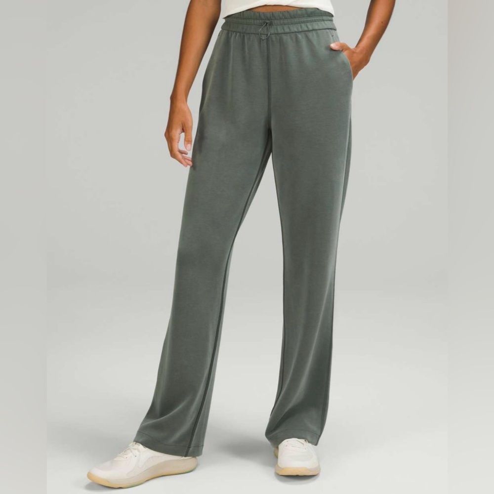 Lululemon Softstreme High-Rise Pant Smoked Spruce Size 20 Hard To Find